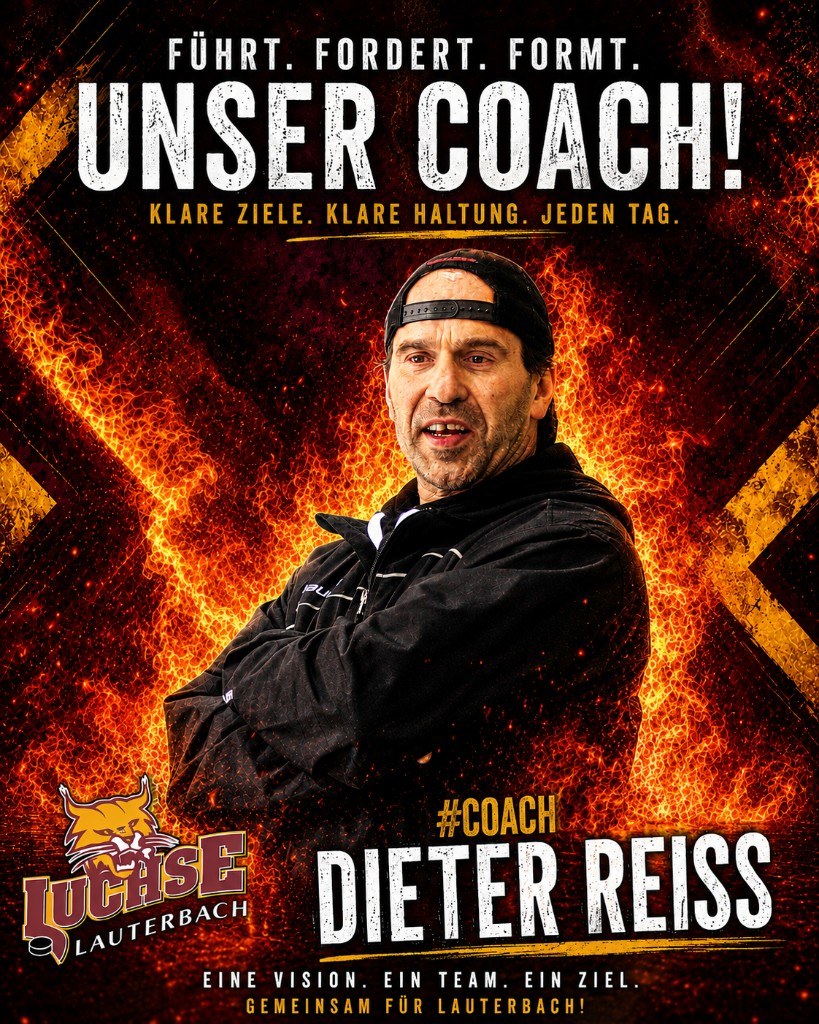 Trainer Dieter Reiss, Unser Coach